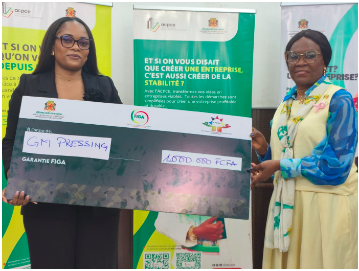 Illustration d’un pressing, secteur d’activité de Marysa Gloria Bouanga Ebata, promotrice de la 5 000e entreprise créée en République du Congo en 2026.